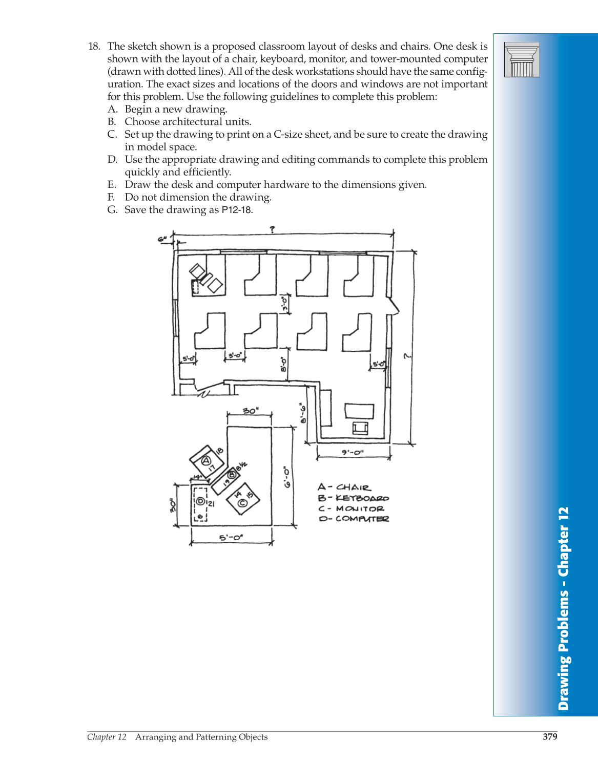 AutoCAD and Its Applications—Comprehensive 2013, 20th Edition page 379