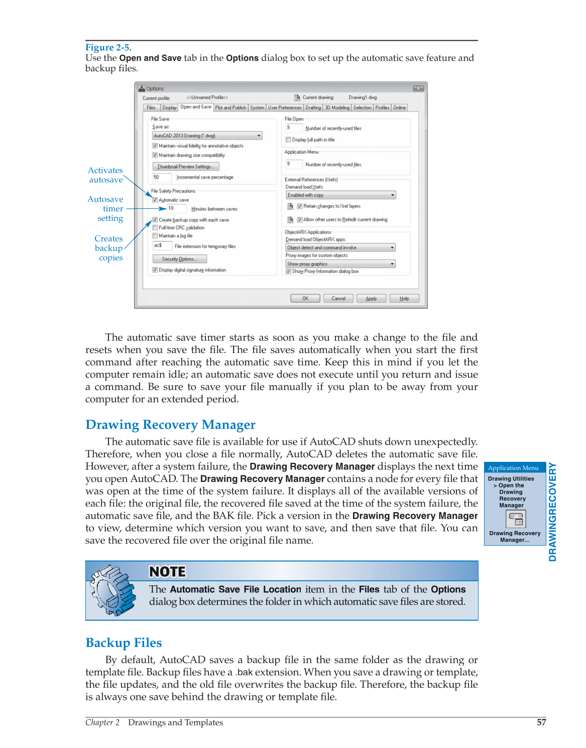 AutoCAD and Its Applications—Comprehensive 2013, 20th Edition page 57