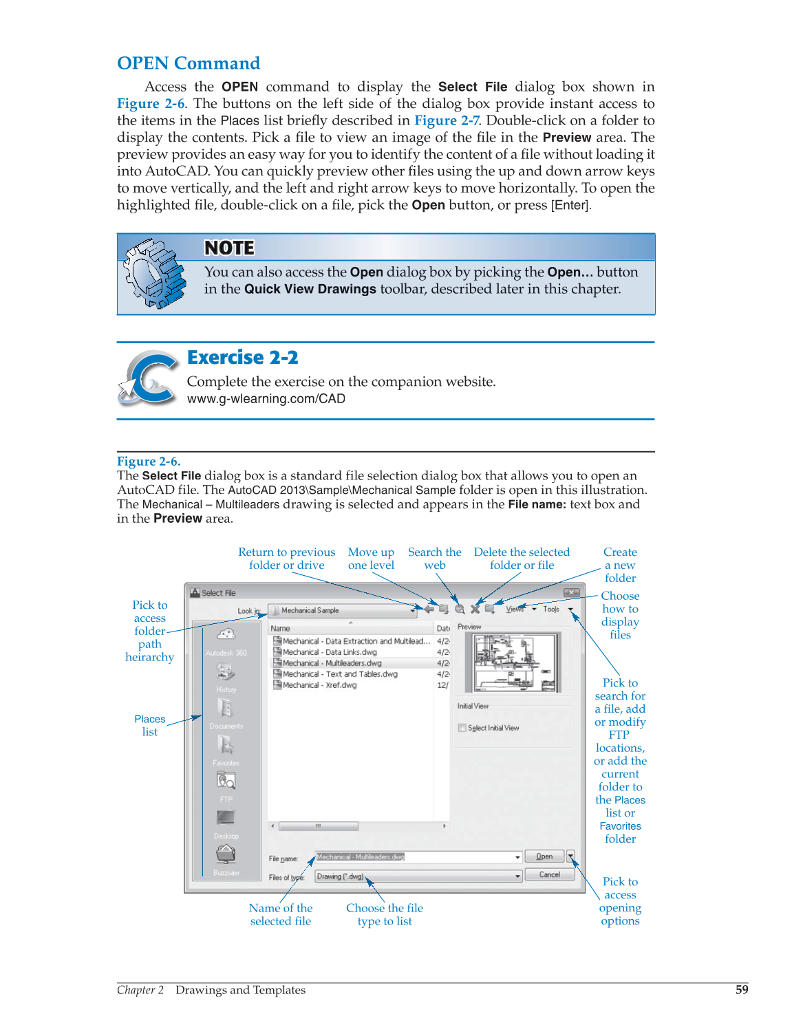 AutoCAD and Its Applications—Comprehensive 2013, 20th Edition page 59