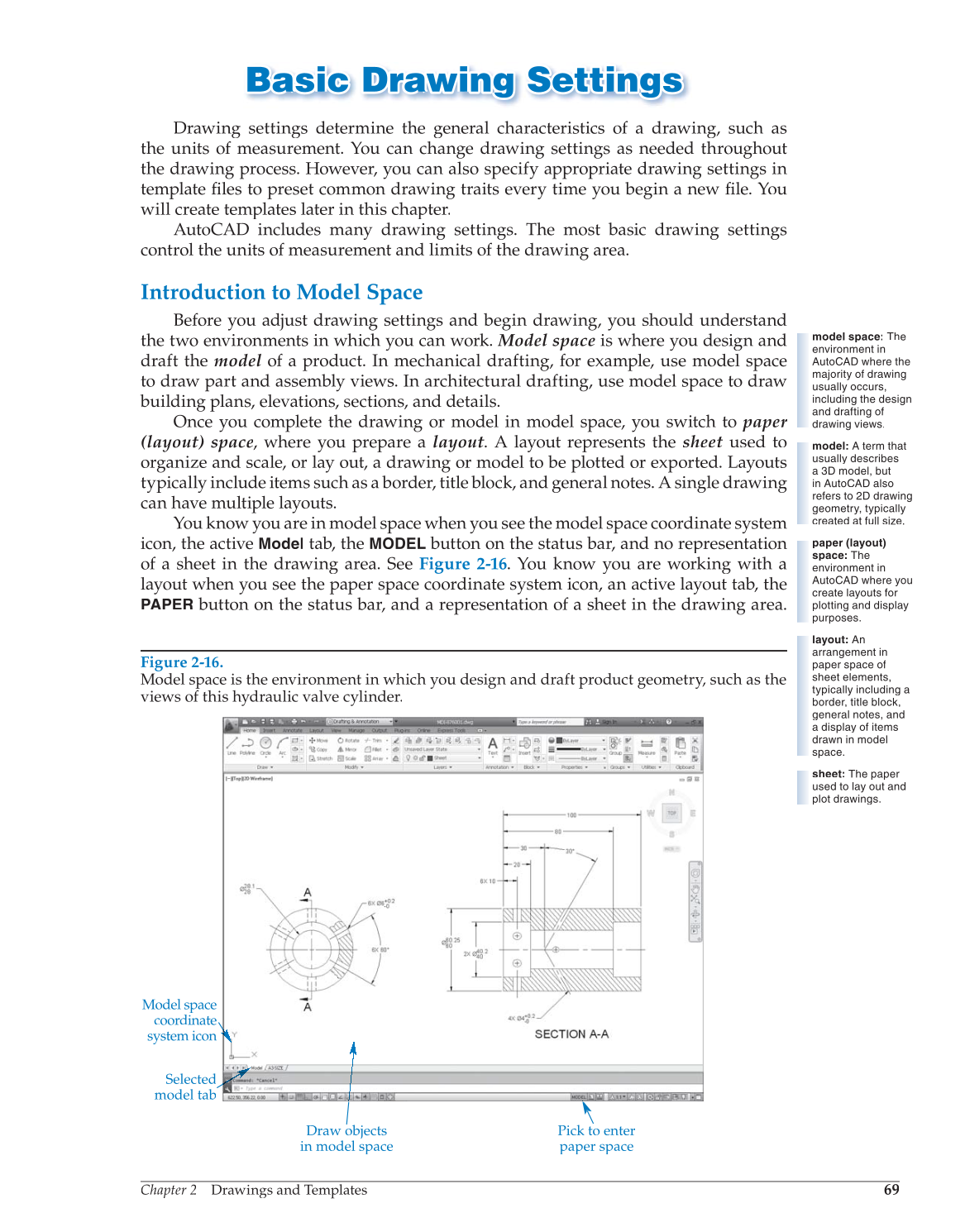 AutoCAD and Its Applications—Comprehensive 2013, 20th Edition page 69