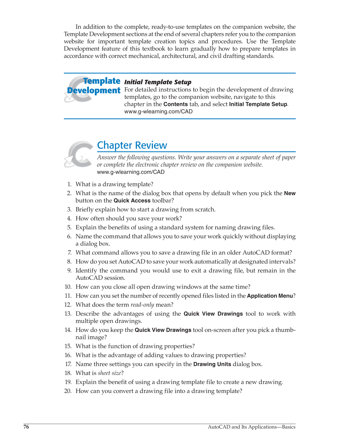 AutoCAD and Its Applications—Comprehensive 2013, 20th Edition page 76