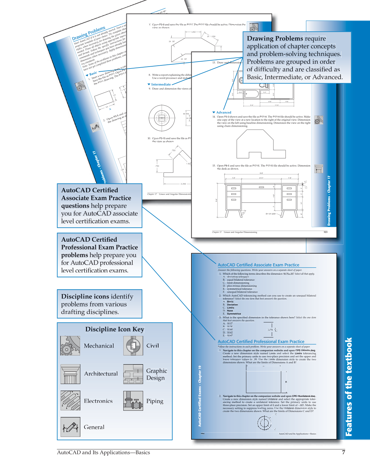 AutoCAD and Its Applications—Comprehensive 2013, 20th Edition page 7
