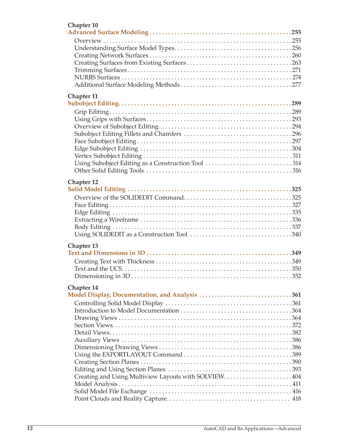 AutoCAD and Its Applications—Comprehensive 2014, 21st Edition page 1084