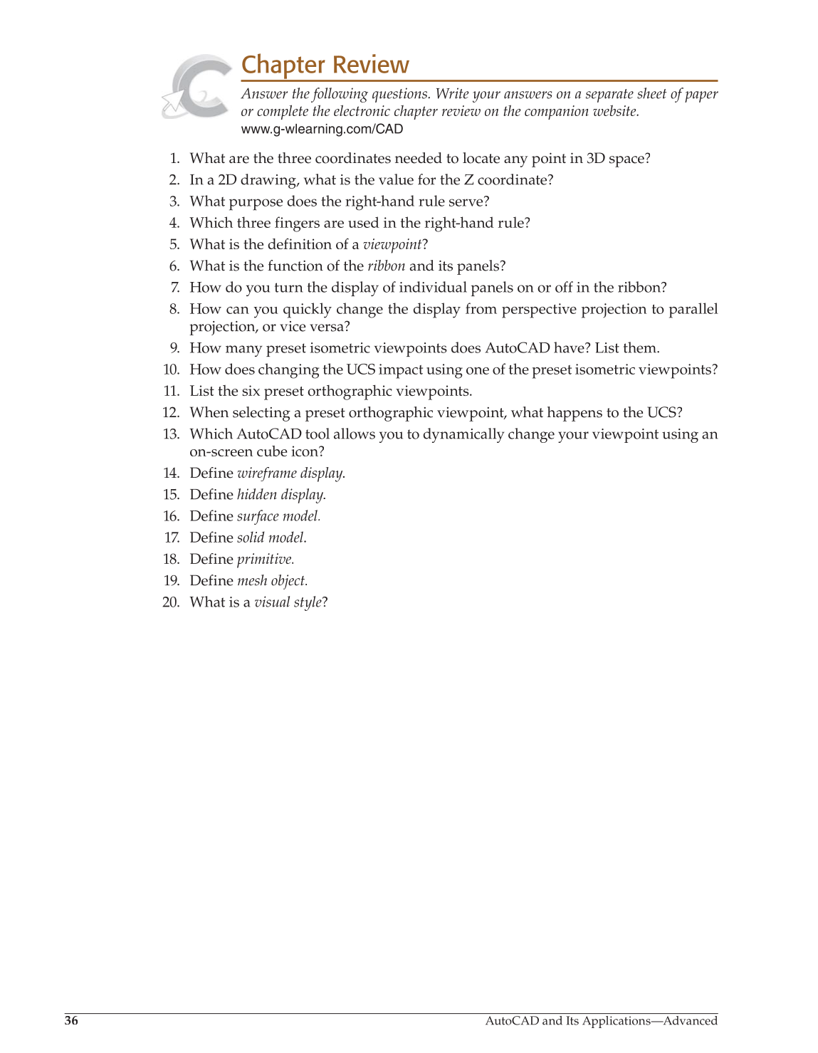 AutoCAD and Its Applications—Comprehensive 2014, 21st Edition page 1108