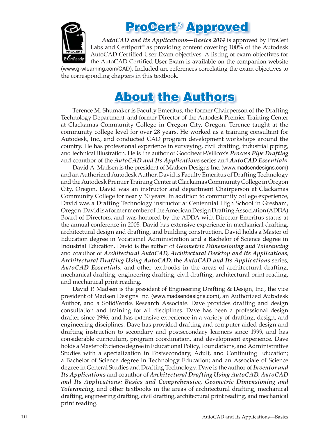 AutoCAD and Its Applications—Comprehensive 2014, 21st Edition page 10