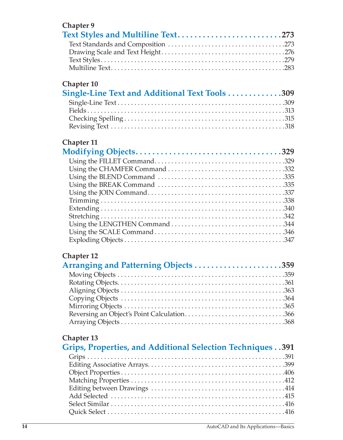 AutoCAD and Its Applications—Comprehensive 2014, 21st Edition page 14