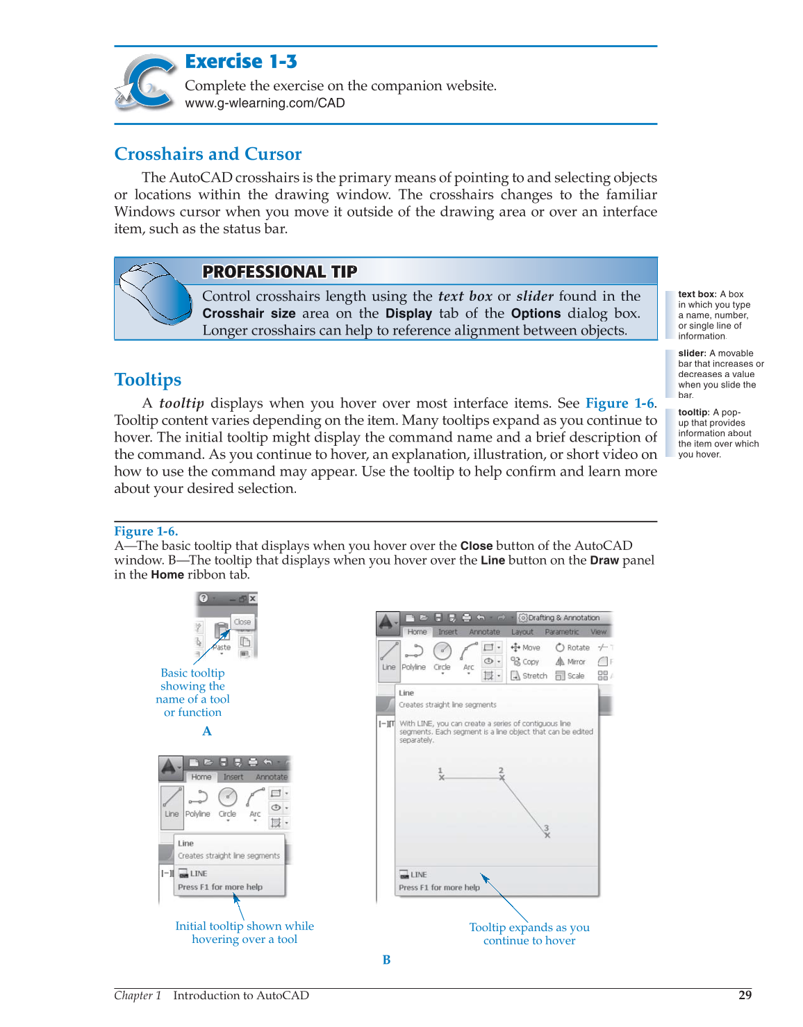 AutoCAD and Its Applications—Comprehensive 2014, 21st Edition page 29
