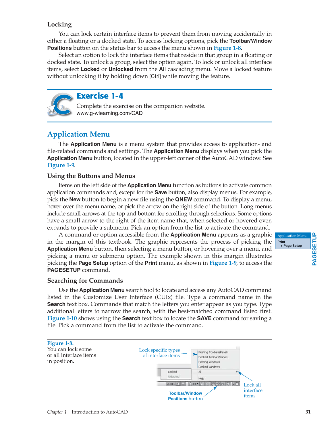 AutoCAD and Its Applications—Comprehensive 2014, 21st Edition page 31