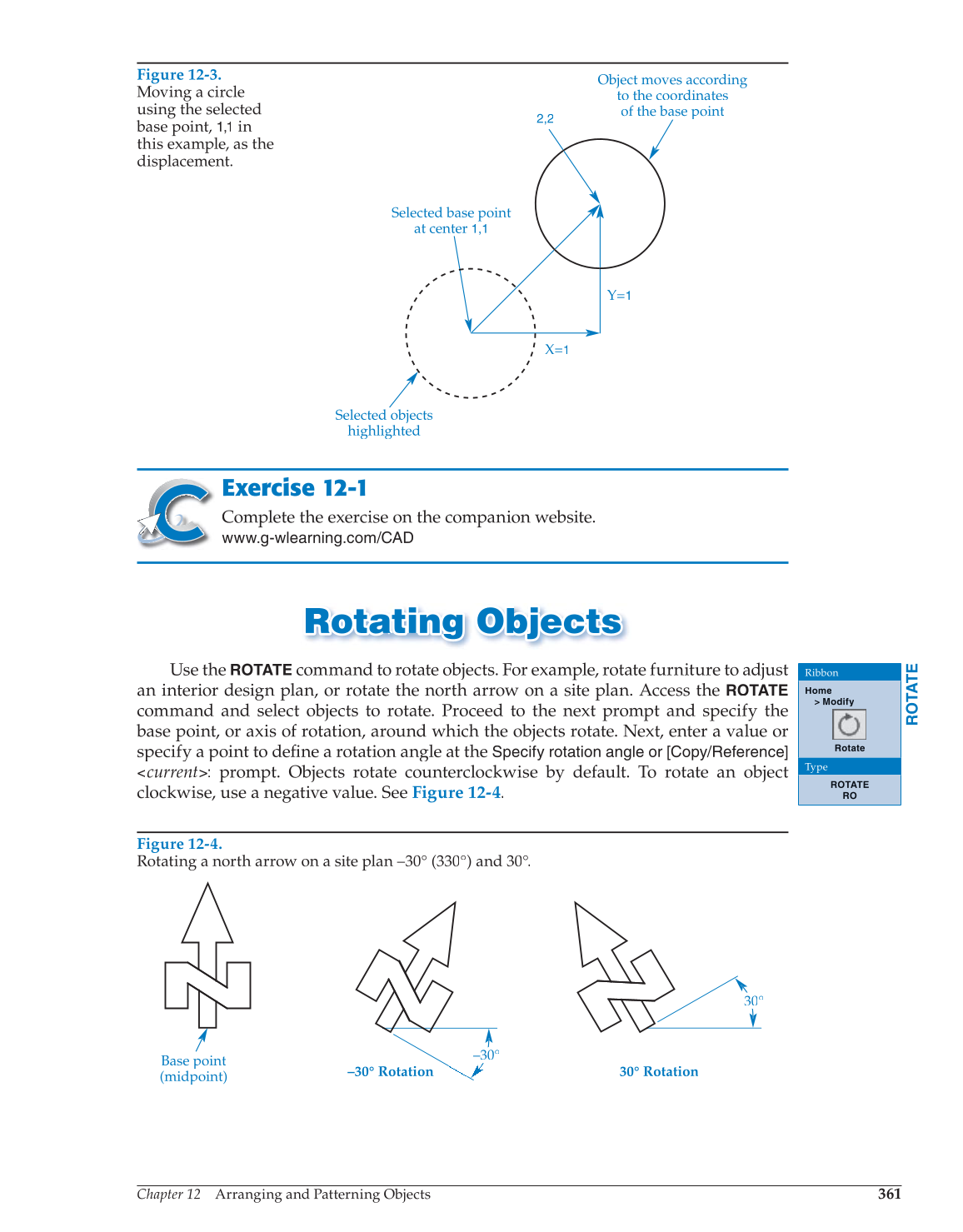 AutoCAD and Its Applications—Comprehensive 2014, 21st Edition page 361