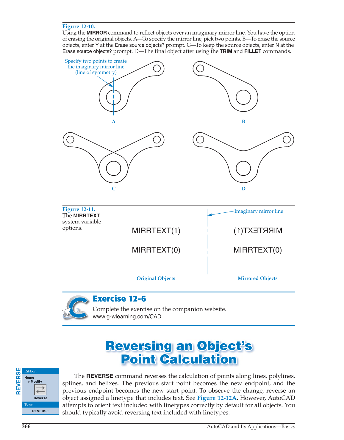 AutoCAD and Its Applications—Comprehensive 2014, 21st Edition page 366
