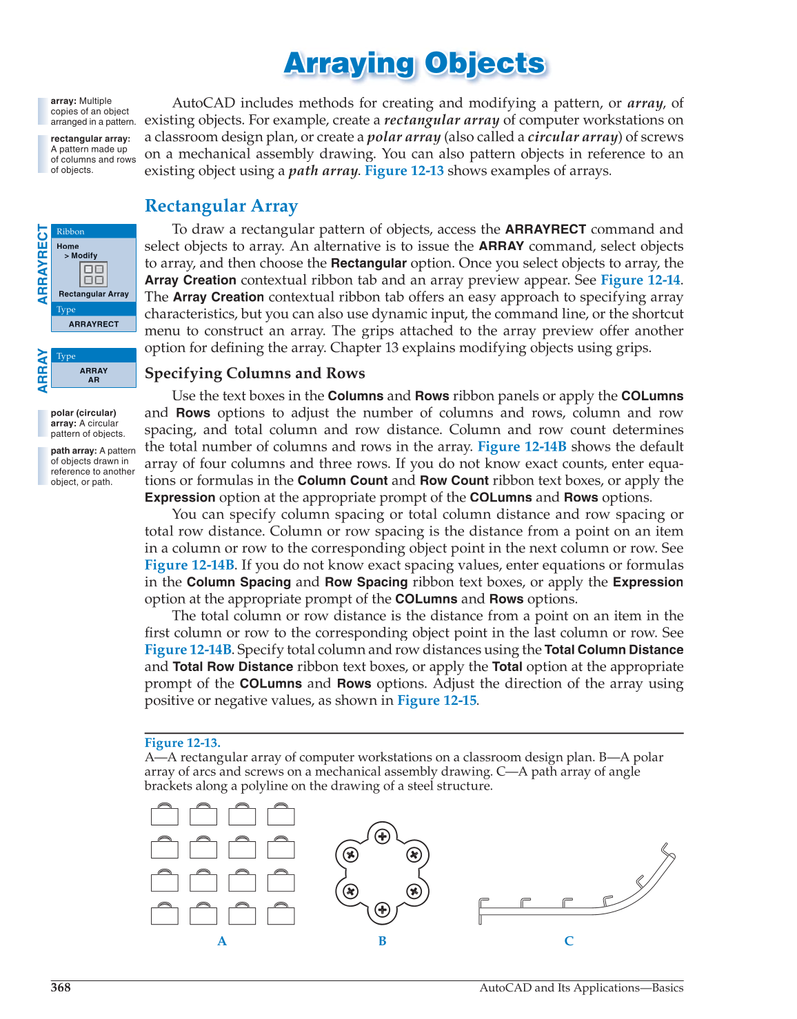 AutoCAD and Its Applications—Comprehensive 2014, 21st Edition page 368