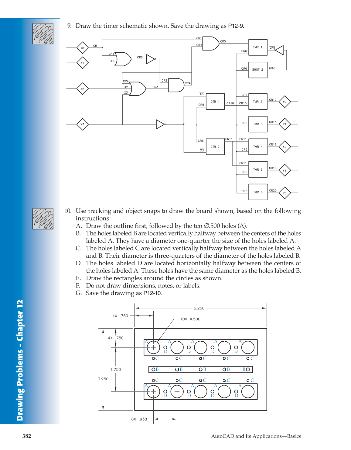 AutoCAD and Its Applications—Comprehensive 2014, 21st Edition page 382