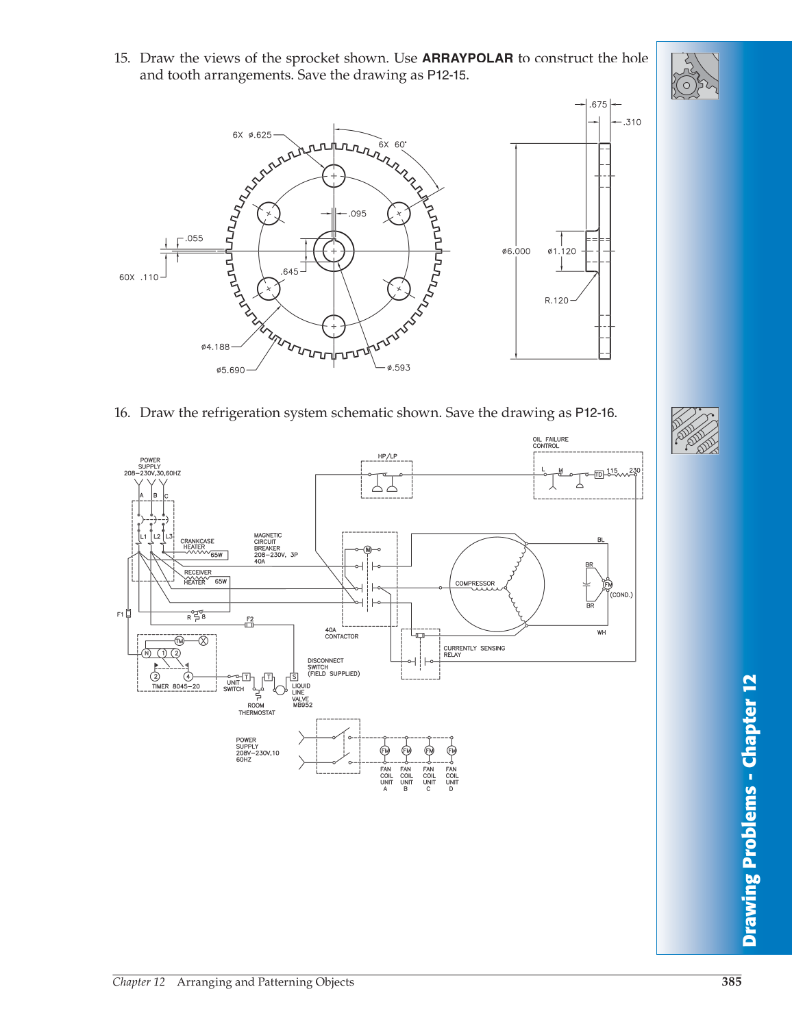 AutoCAD and Its Applications—Comprehensive 2014, 21st Edition page 385