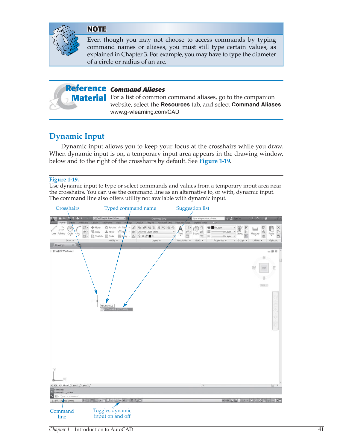 AutoCAD and Its Applications—Comprehensive 2014, 21st Edition page 41
