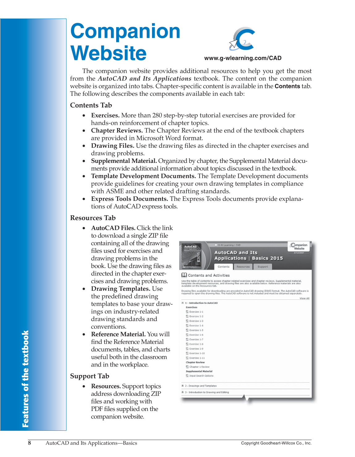 AutoCAD and Its Applications—Comprehensive 2015, 22nd Edition page 8