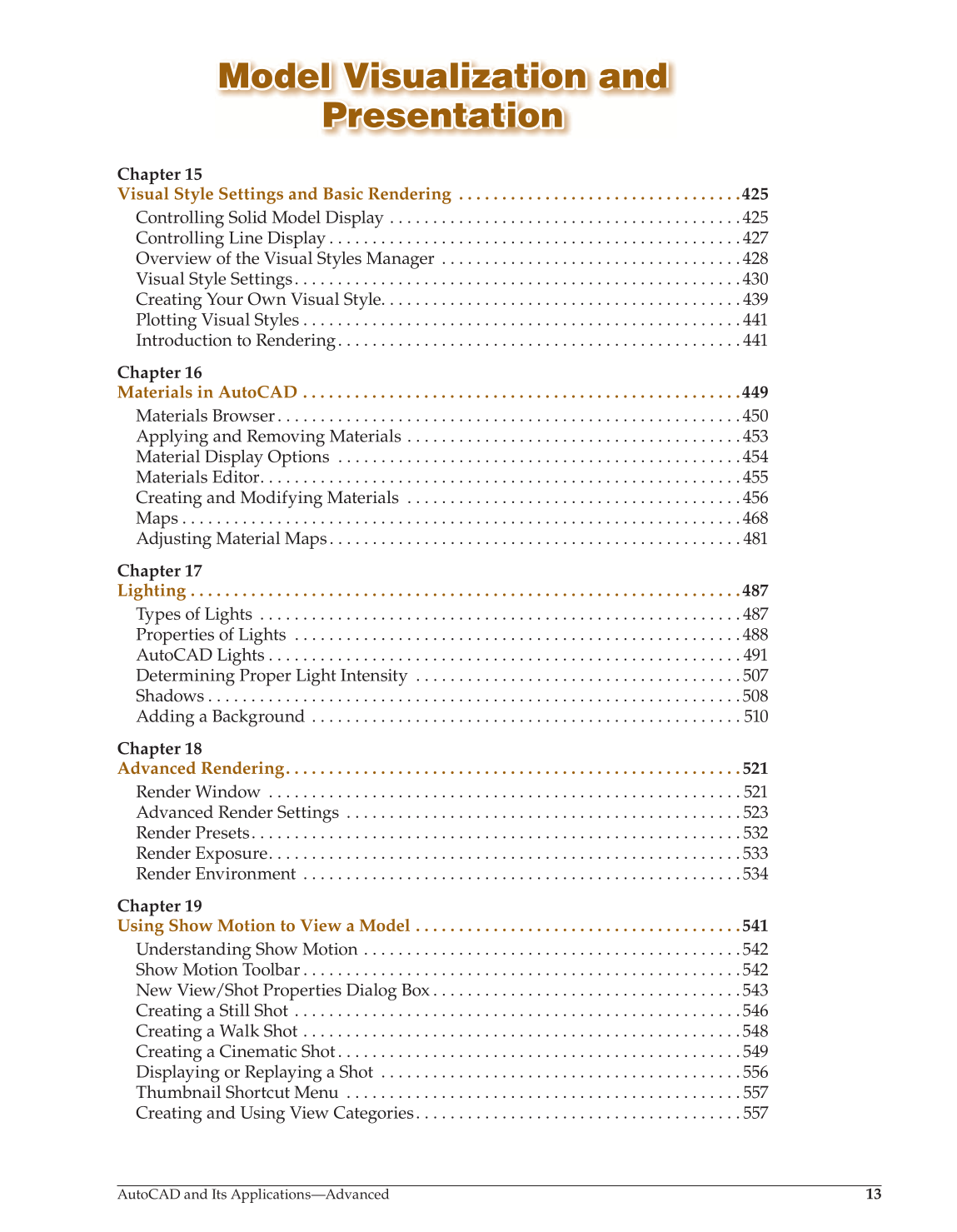AutoCAD and Its Applications—Comprehensive 2015, 22nd Edition page 1069