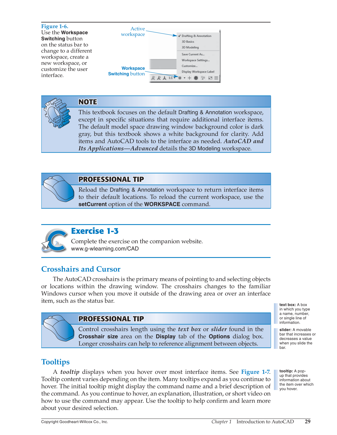 AutoCAD and Its Applications—Comprehensive 2015, 22nd Edition page 29