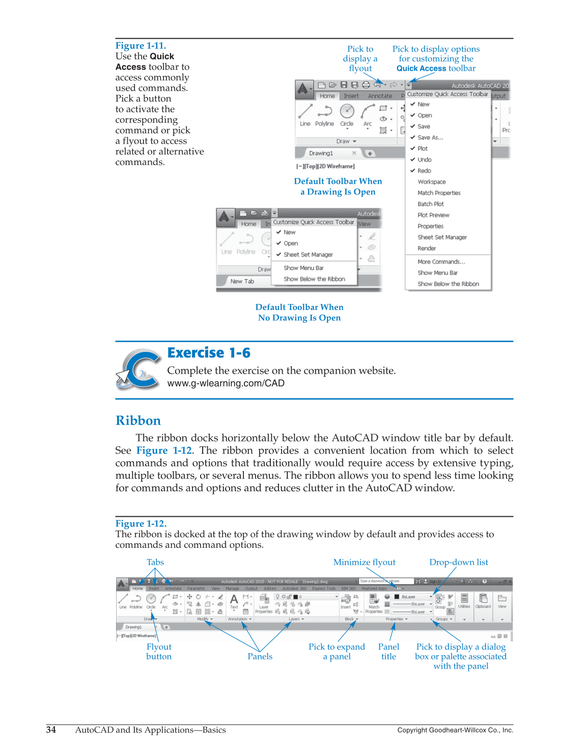 AutoCAD and Its Applications—Comprehensive 2015, 22nd Edition page 34