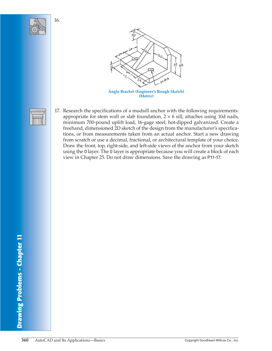 AutoCAD and Its Applications—Comprehensive 2015, 22nd Edition page 360