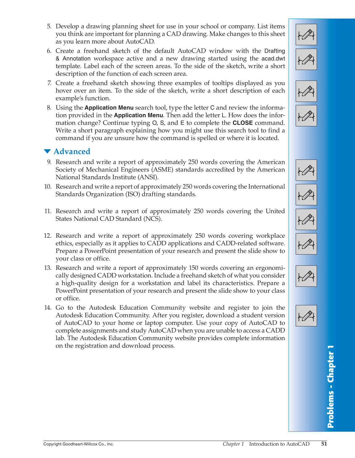 AutoCAD and Its Applications—Comprehensive 2015, 22nd Edition page 51