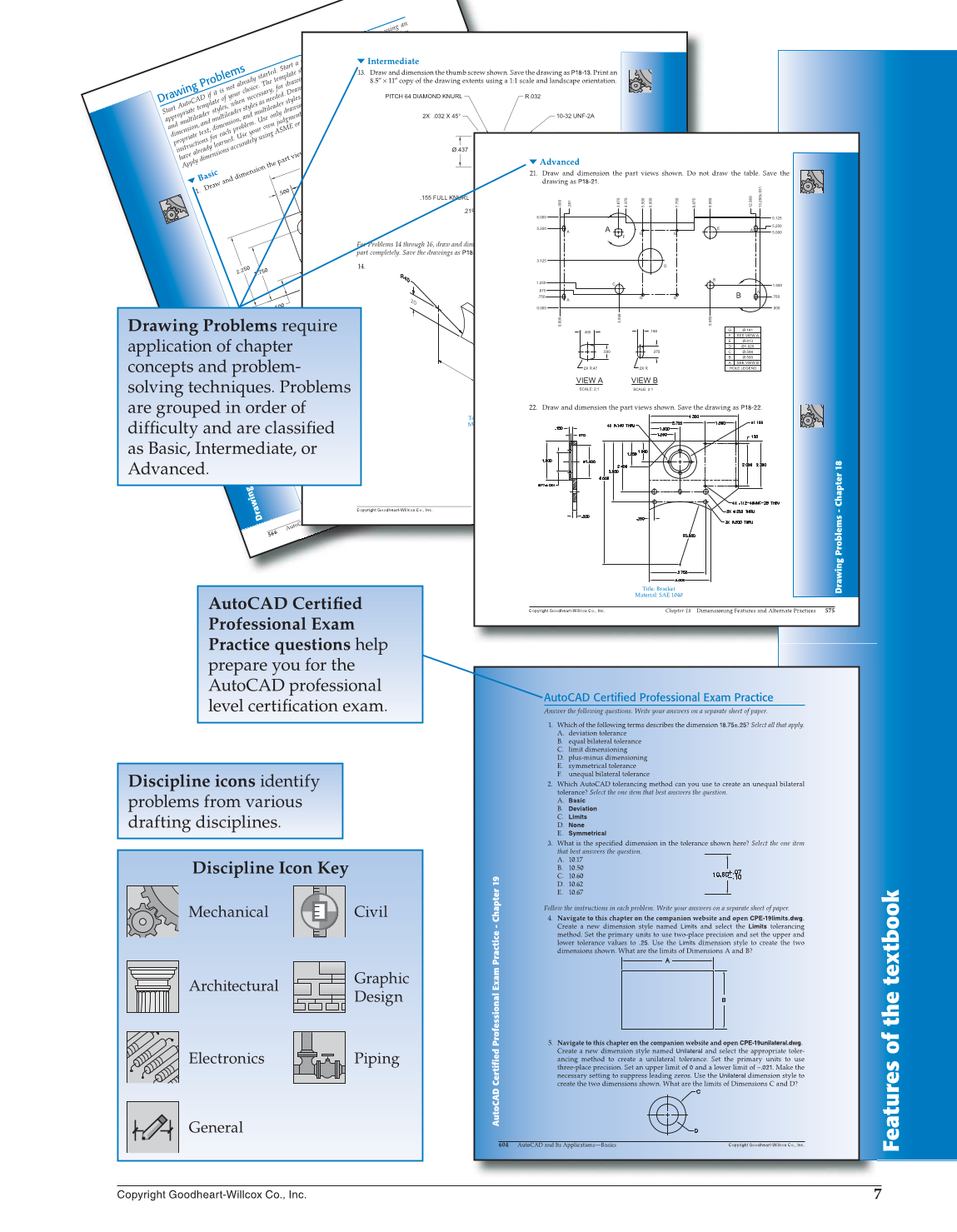 AutoCAD and Its Applications—Comprehensive 2015, 22nd Edition page 7