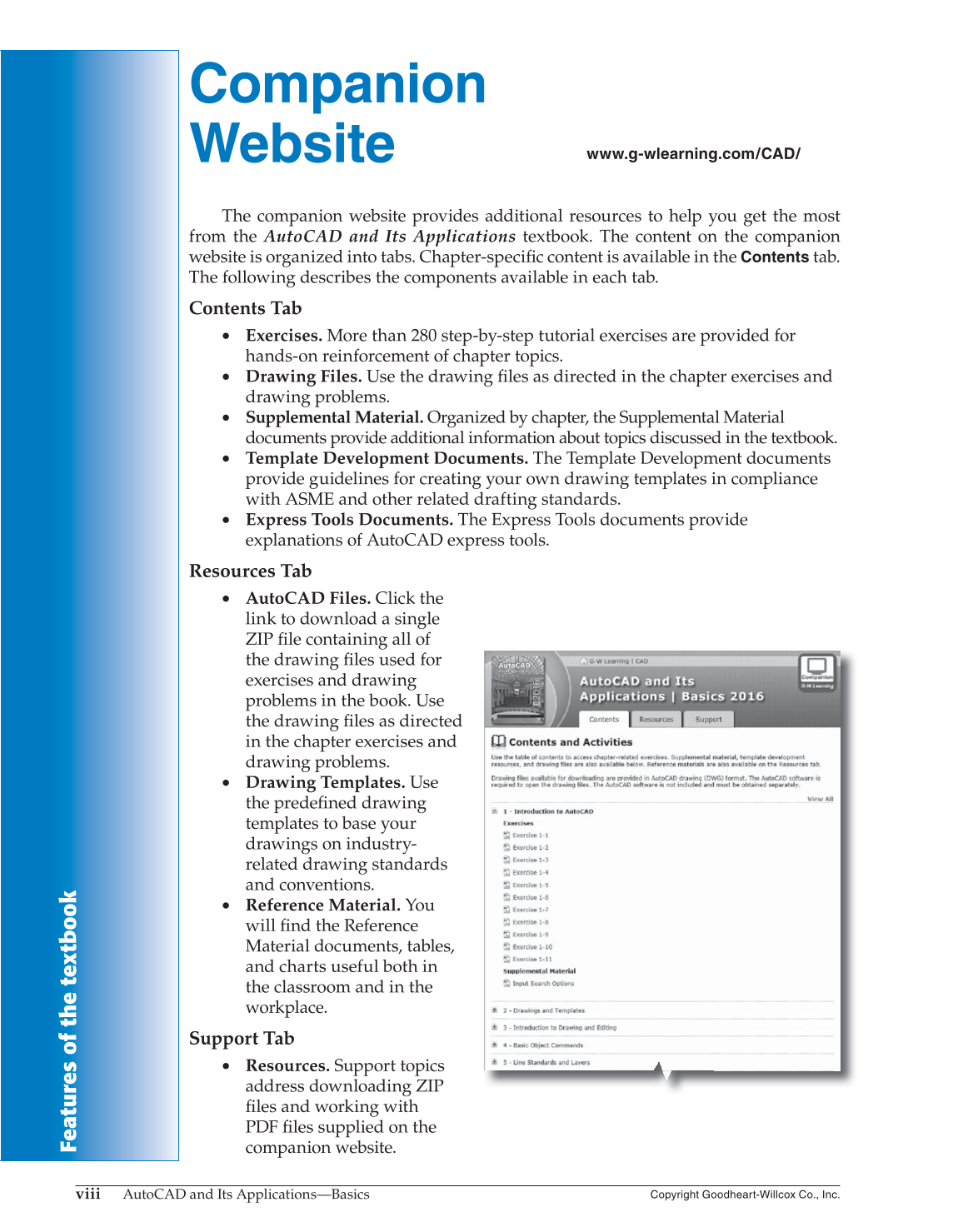 AutoCAD and Its Applications—Comprehensive 2016, 23rd Edition page viii