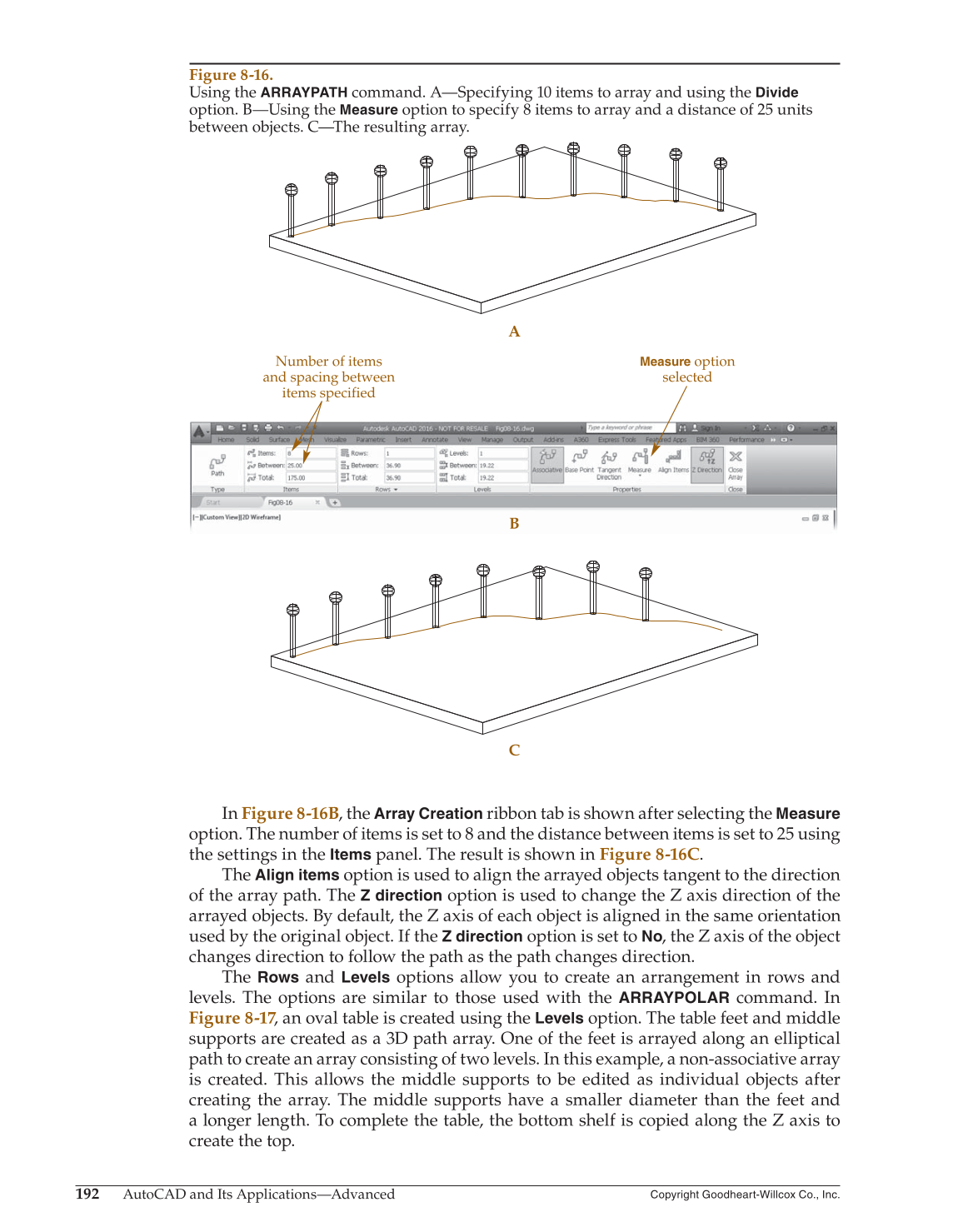 AutoCAD and Its Applications—Comprehensive 2016, 23rd Edition page 1242