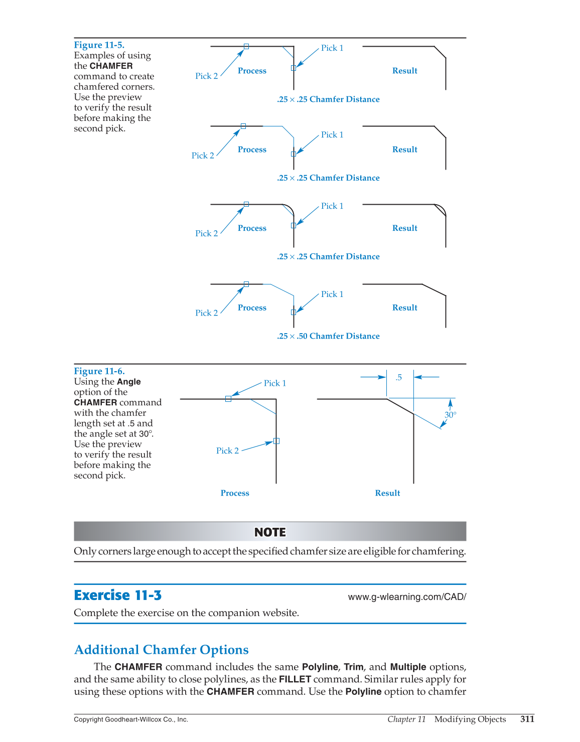 AutoCAD and Its Applications—Comprehensive 2016, 23rd Edition page 311
