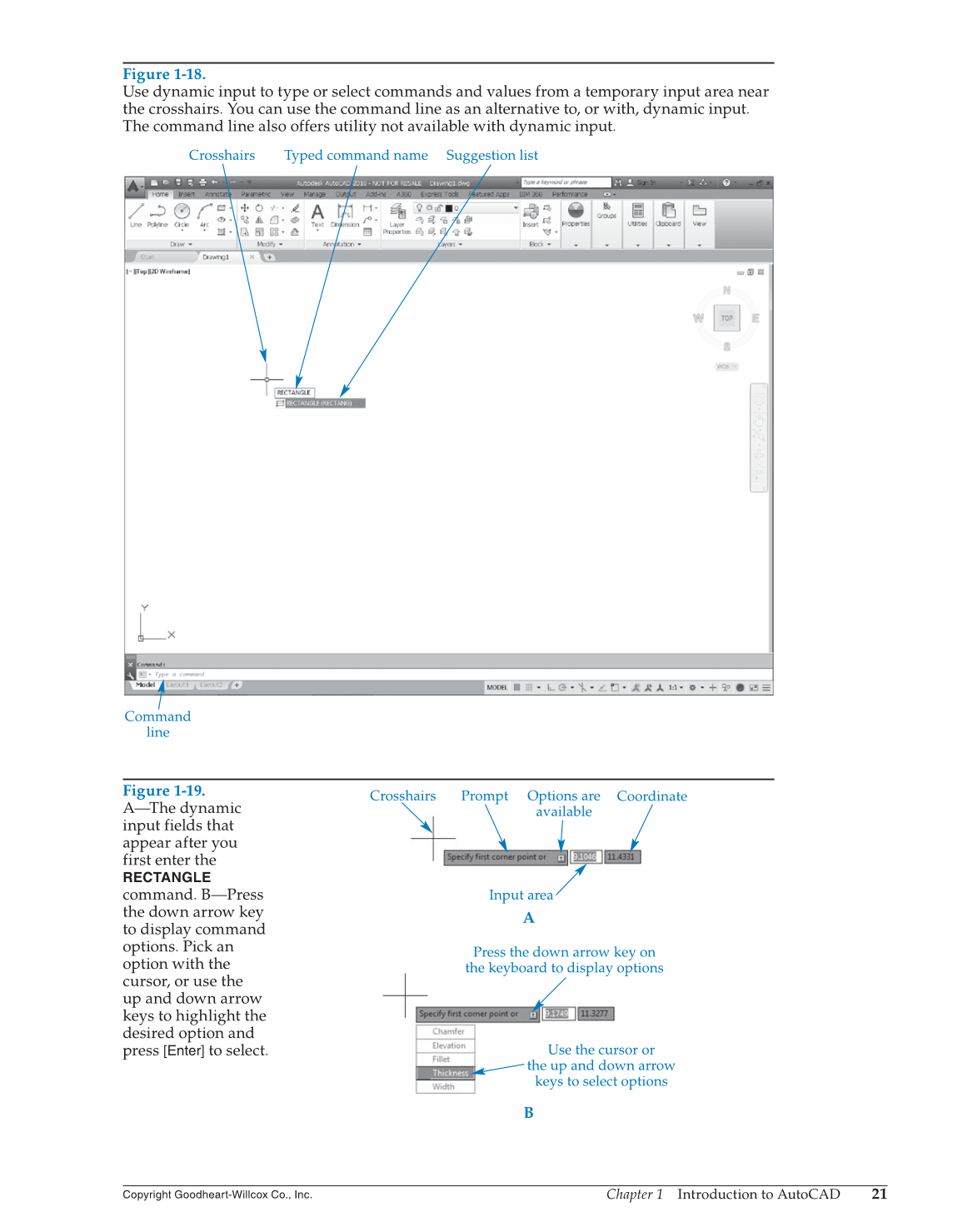AutoCAD and Its Applications—Comprehensive 2016, 23rd Edition page 21
