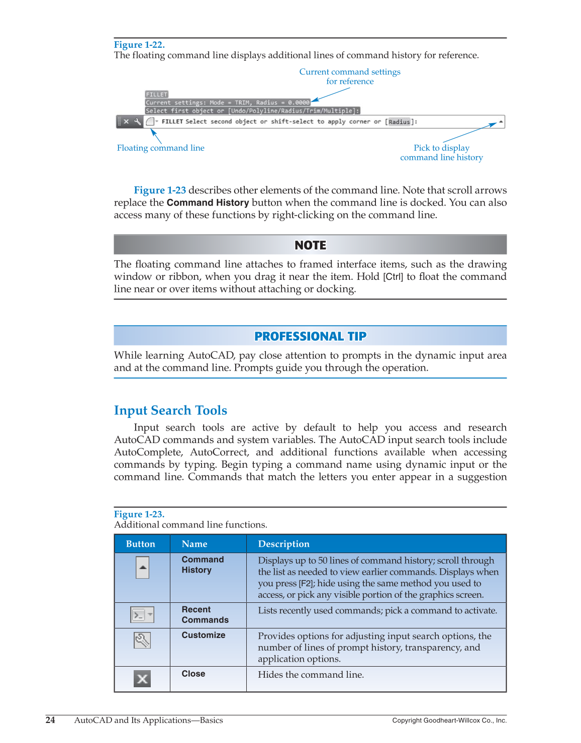 AutoCAD and Its Applications—Comprehensive 2016, 23rd Edition page 24