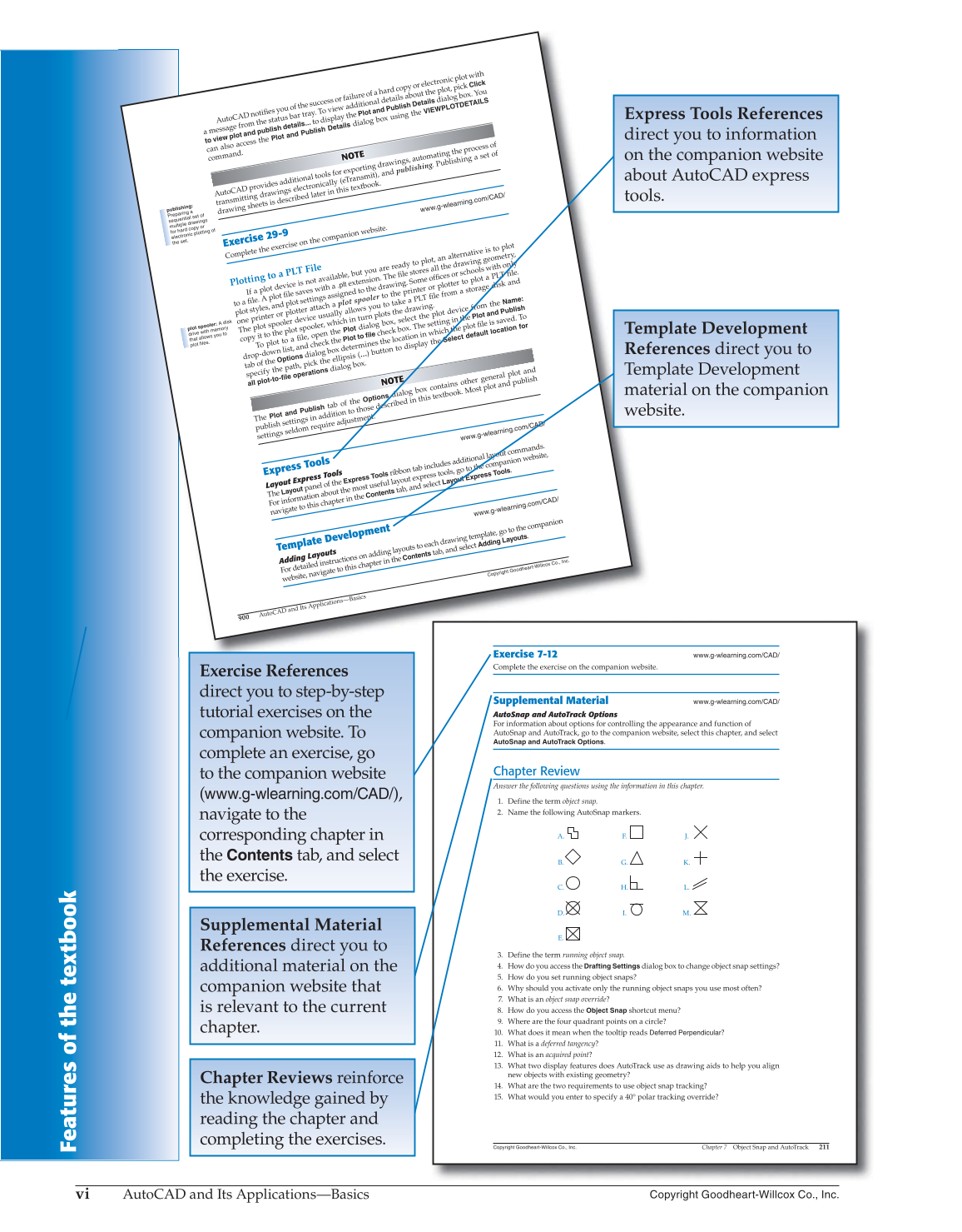 AutoCAD and Its Applications—Comprehensive 2016, 23rd Edition page vi