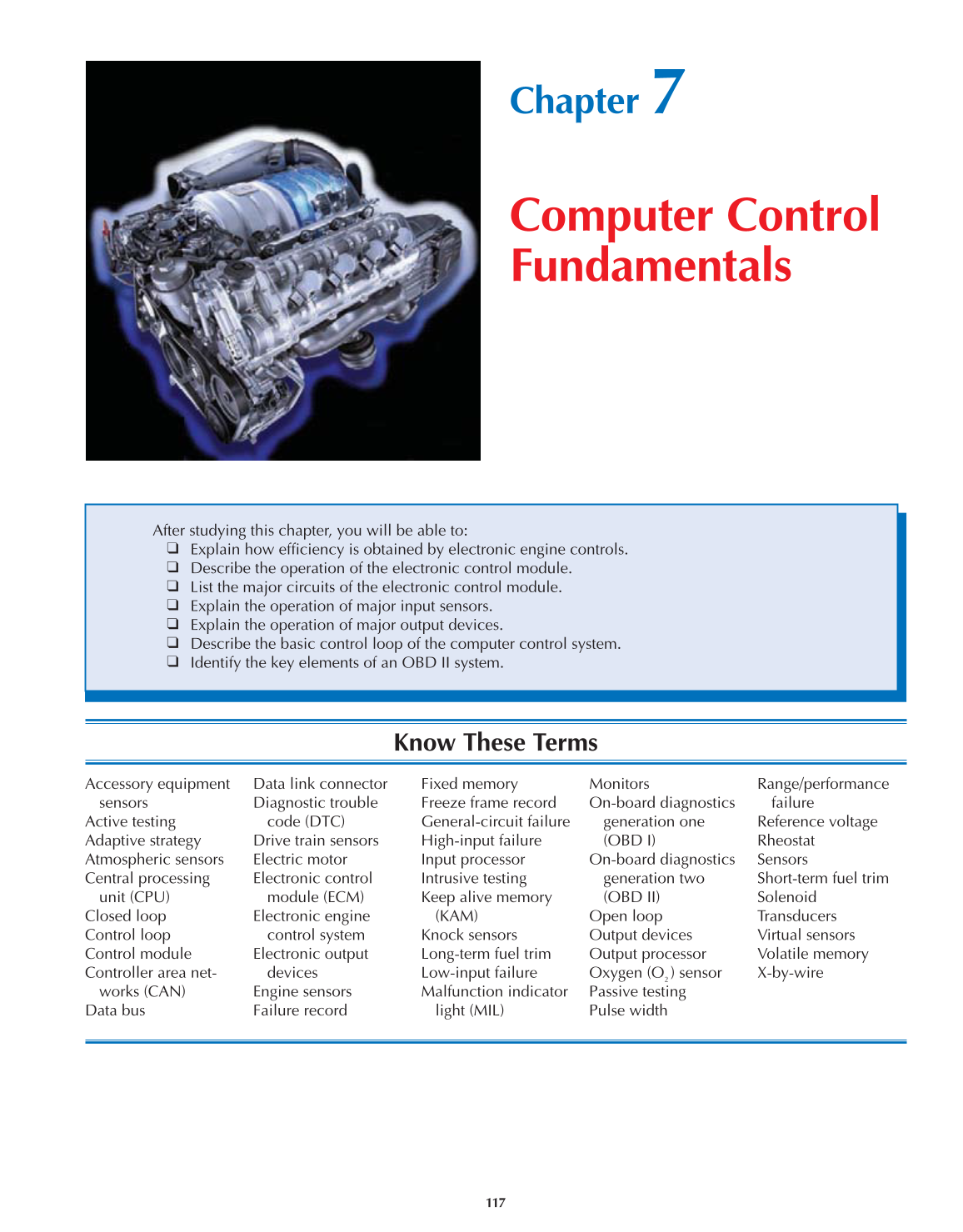 Auto Engine Performance and Driveability, A8, 3rd Edition page 117