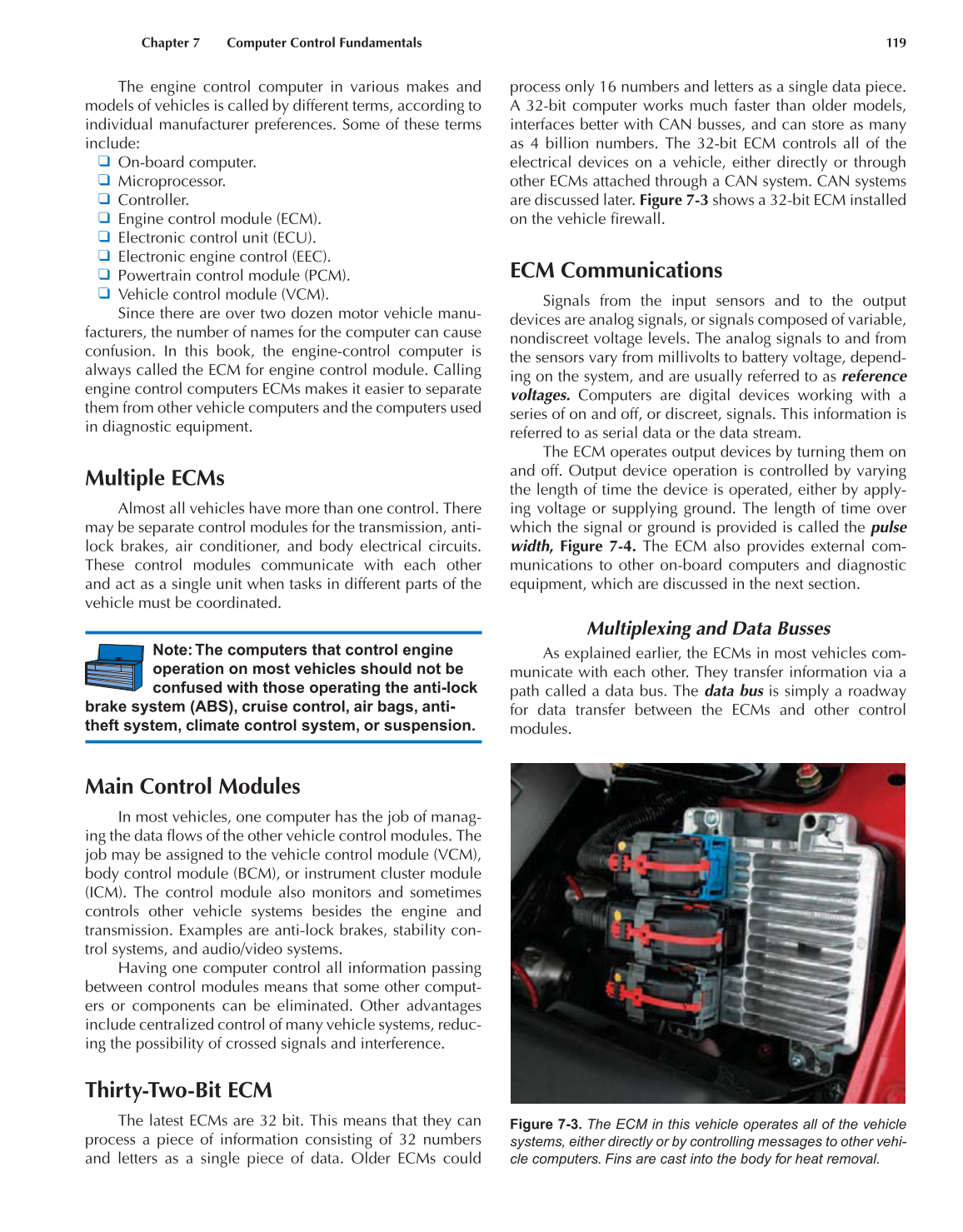 Auto Engine Performance and Driveability, A8, 3rd Edition page 119