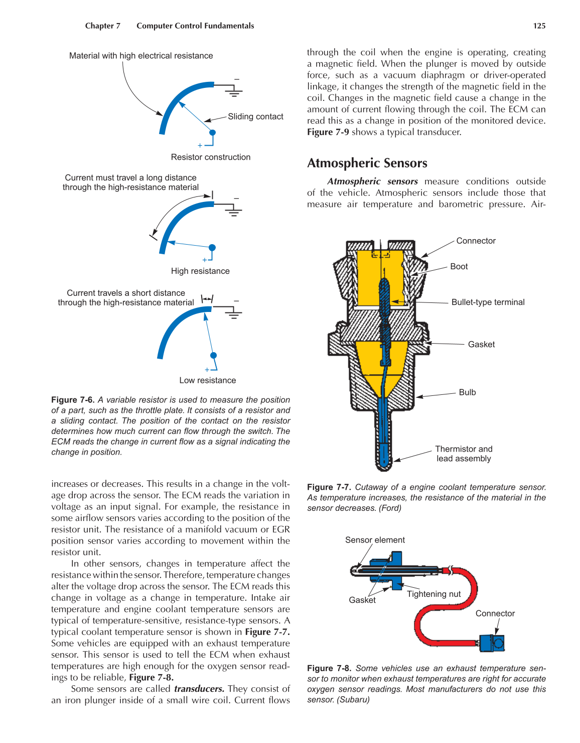 Auto Engine Performance and Driveability, A8, 3rd Edition page 125
