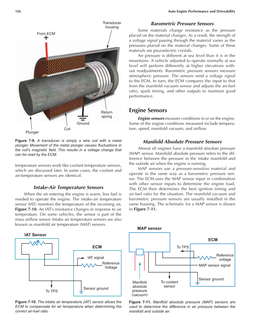 Auto Engine Performance and Driveability, A8, 3rd Edition page 126
