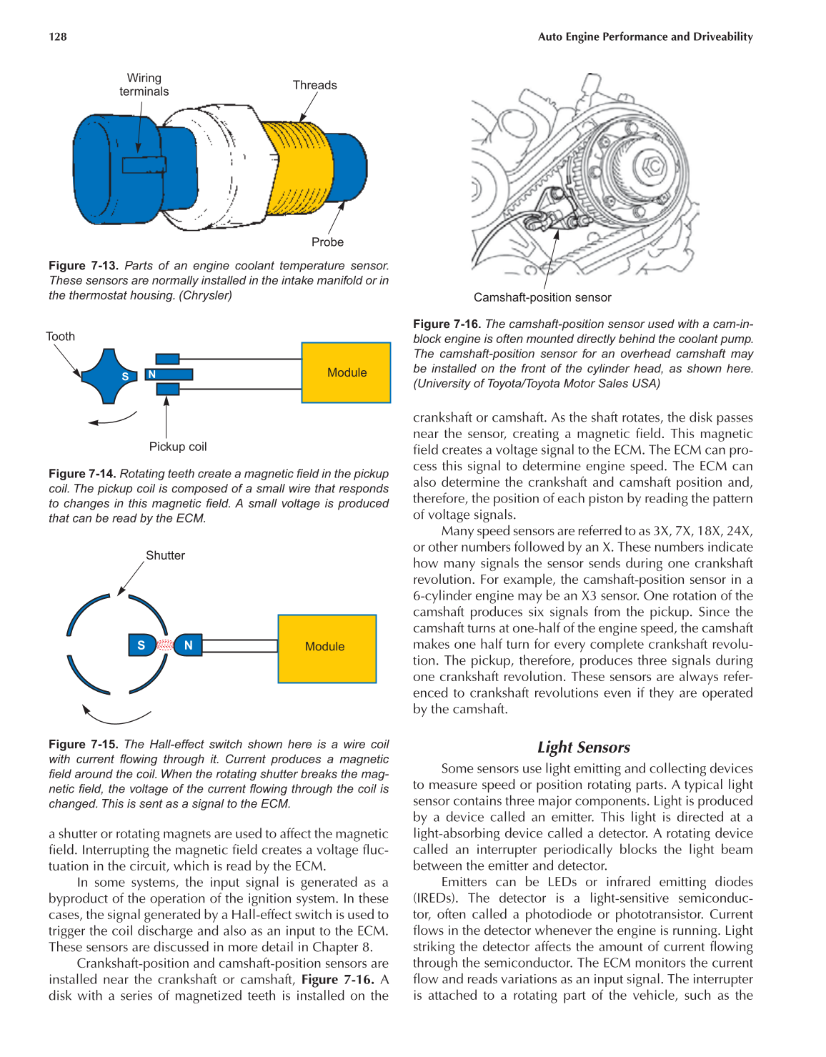 Auto Engine Performance and Driveability, A8, 3rd Edition page 128