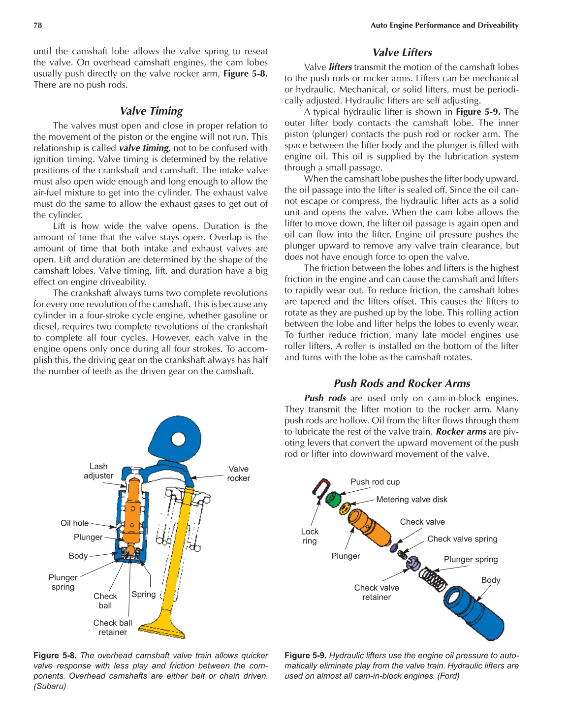 Auto Engine Performance and Driveability, A8, 3rd Edition page 78