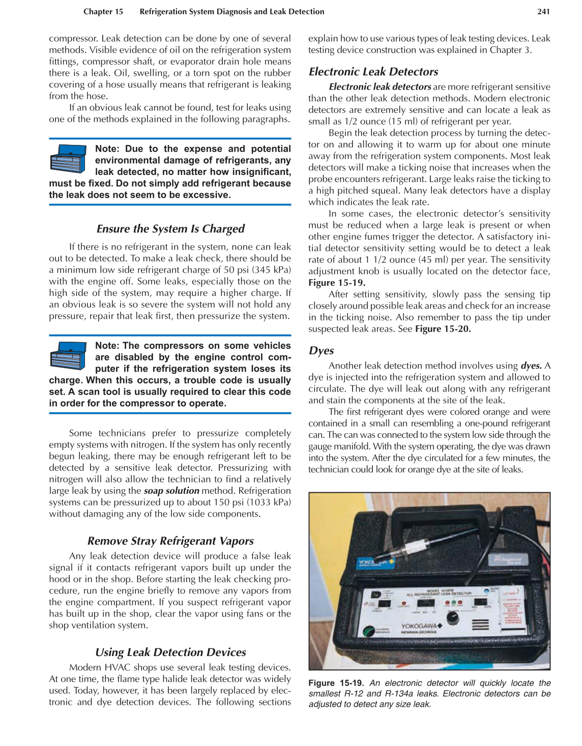 Auto Heating and Air Conditioning, A7, 3rd Edition page 241