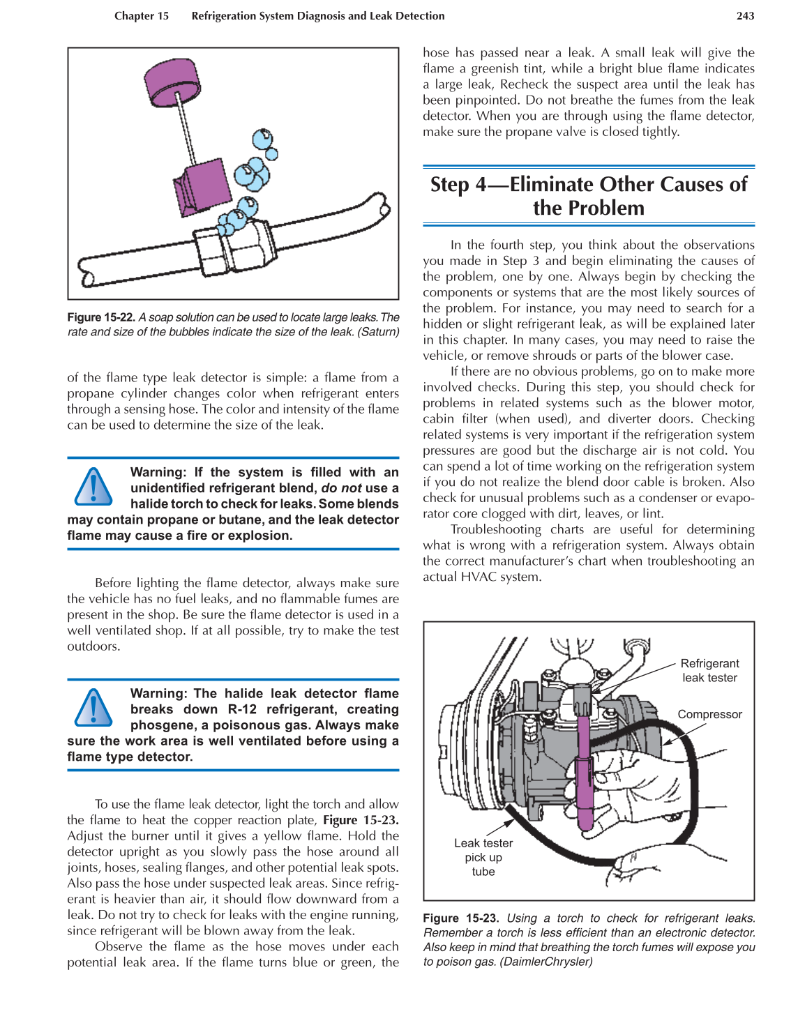 Auto Heating and Air Conditioning, A7, 3rd Edition page 243