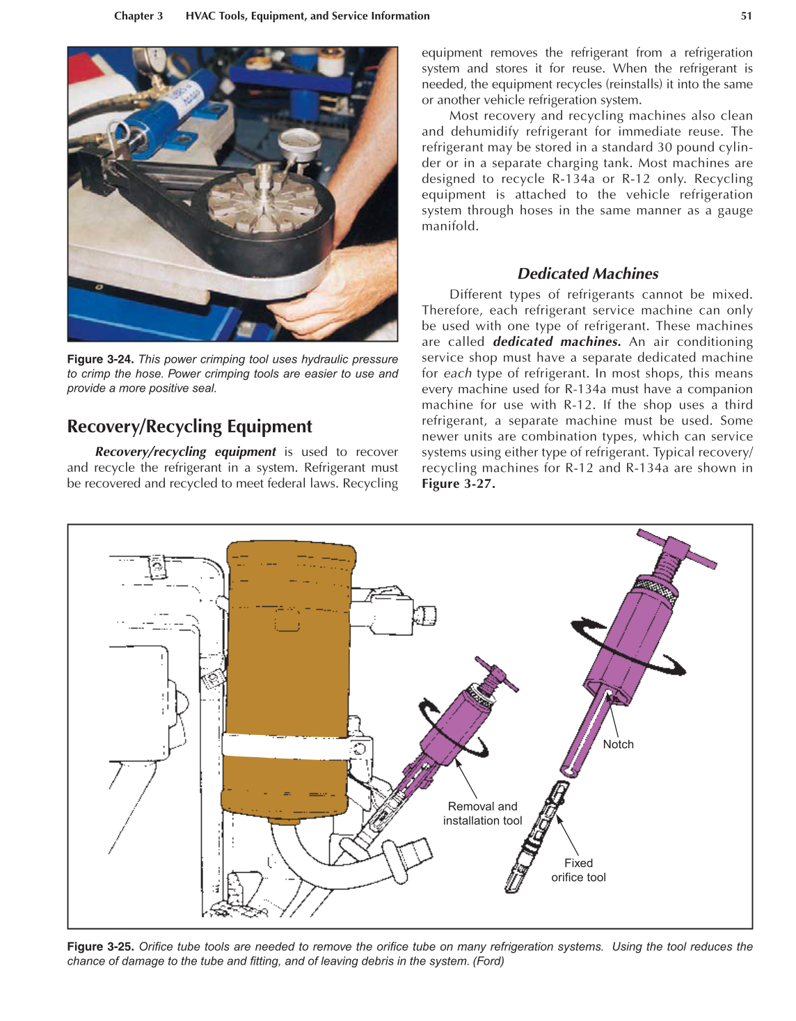 Auto Heating and Air Conditioning, A7, 3rd Edition page 51