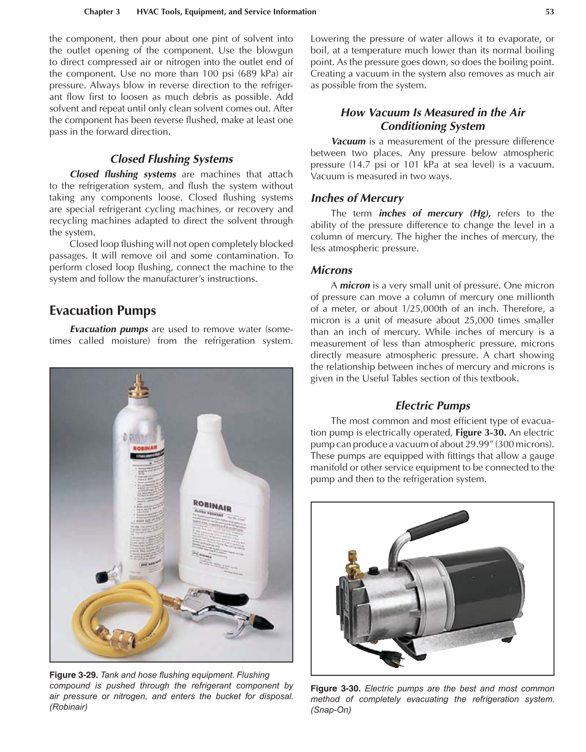 Auto Heating and Air Conditioning, A7, 3rd Edition page 53