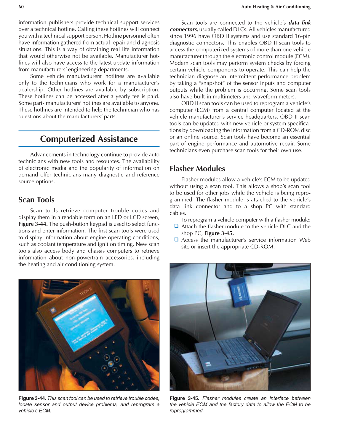 Auto Heating and Air Conditioning, A7, 3rd Edition page 60