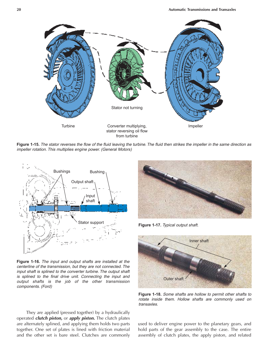 Automatic Transmissions and Transaxles, A2, 3rd Edition page 20