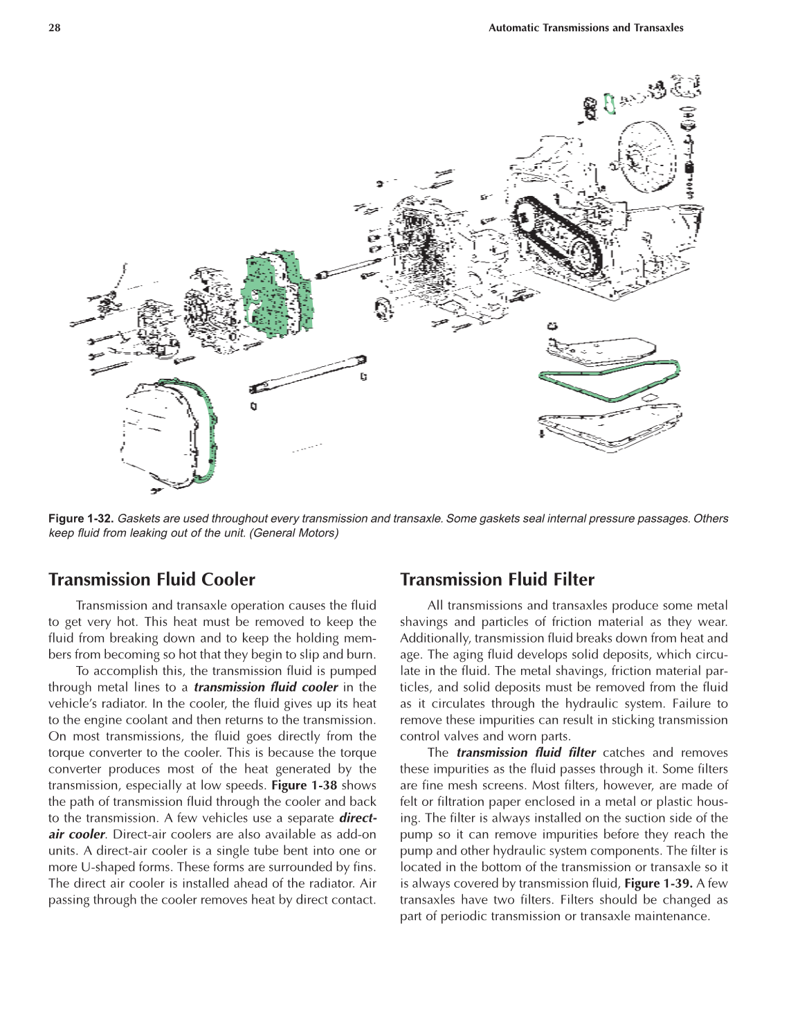 Automatic Transmissions and Transaxles, A2, 3rd Edition page 28