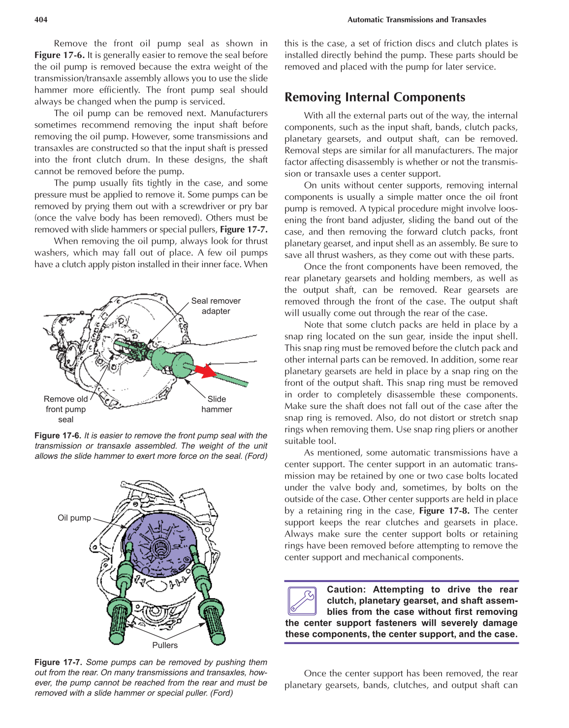 Automatic Transmissions and Transaxles, A2, 3rd Edition page 404