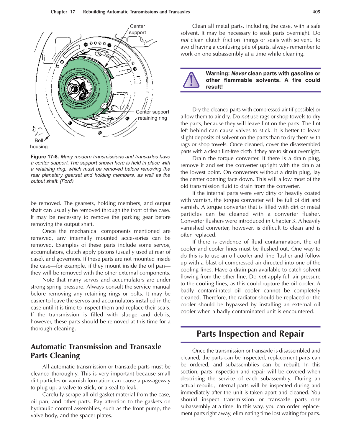 Automatic Transmissions and Transaxles, A2, 3rd Edition page 405