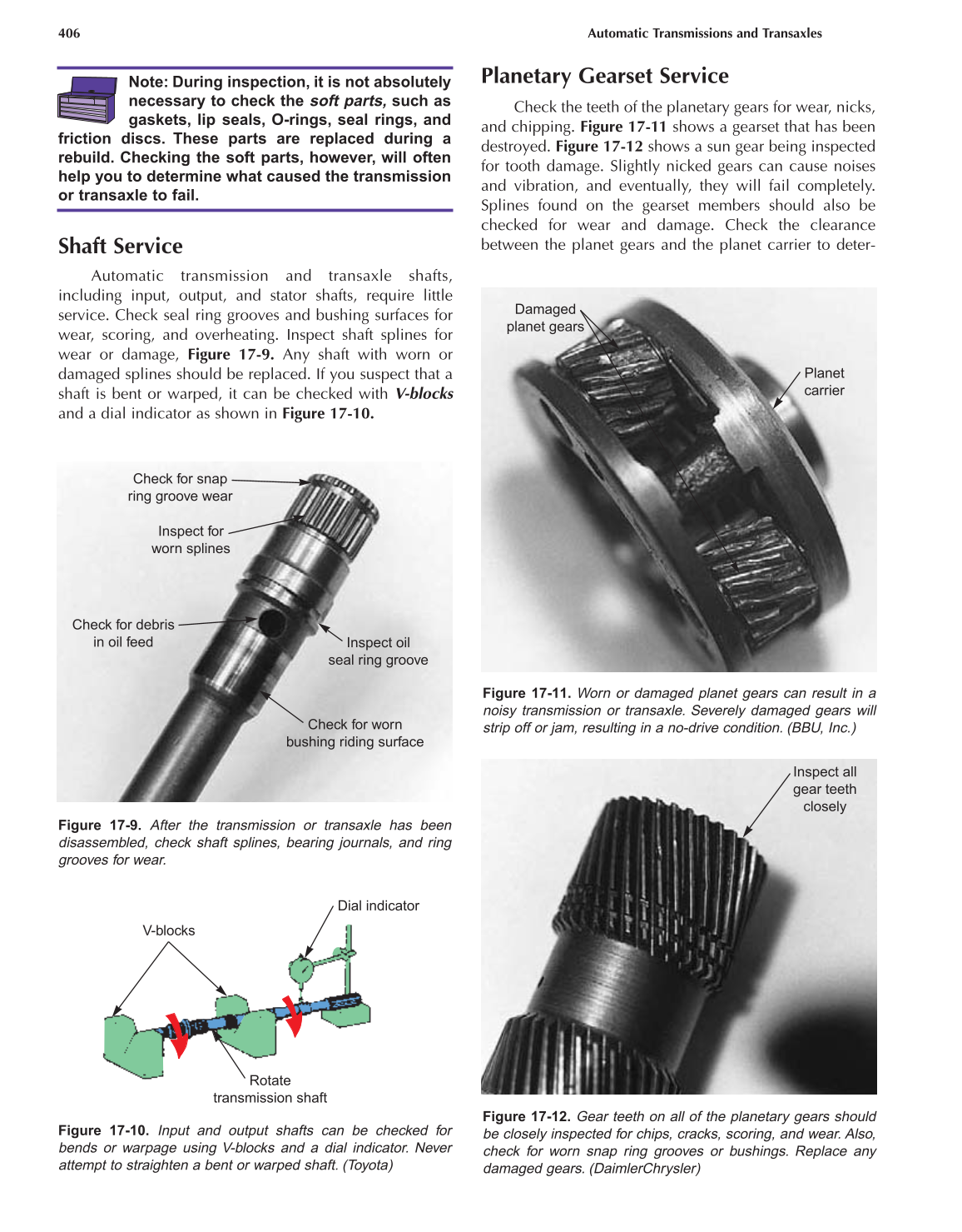Automatic Transmissions and Transaxles, A2, 3rd Edition page 406
