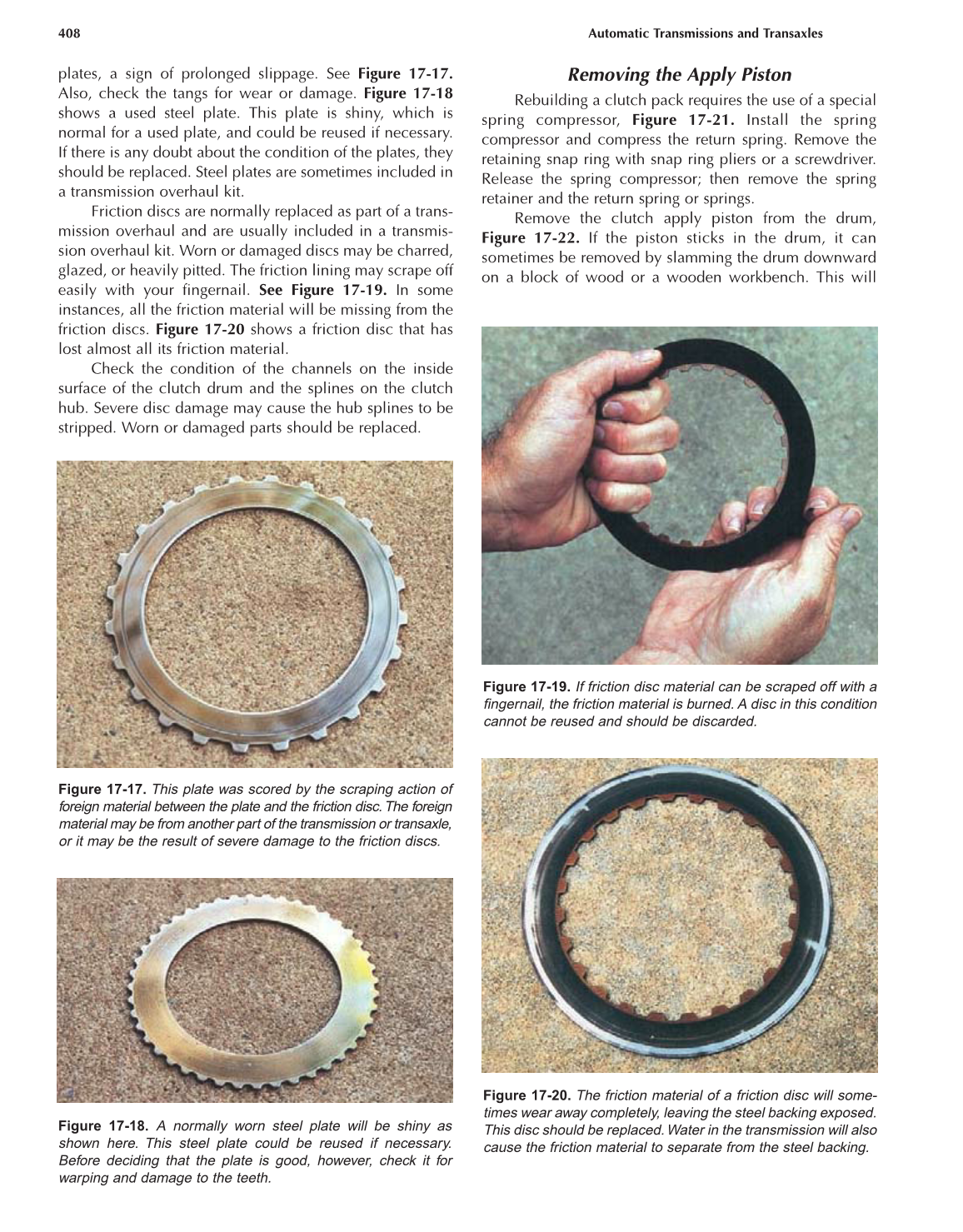 Automatic Transmissions and Transaxles, A2, 3rd Edition page 408