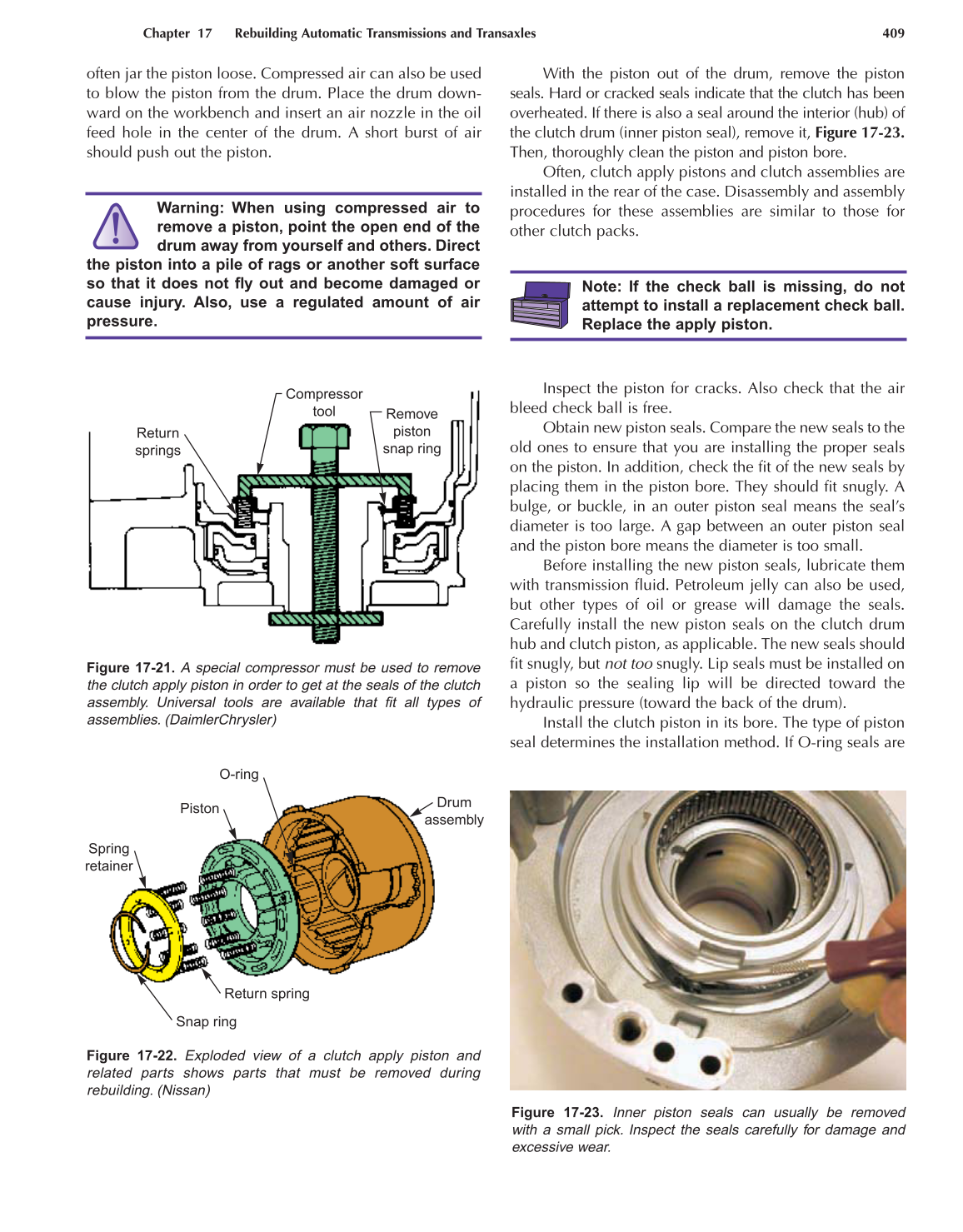 Automatic Transmissions and Transaxles, A2, 3rd Edition page 409