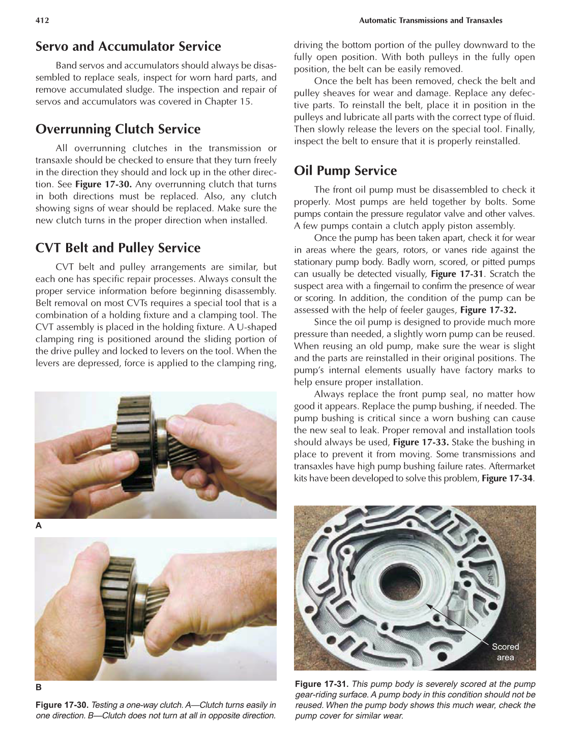 Automatic Transmissions and Transaxles, A2, 3rd Edition page 412